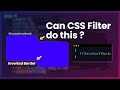 CSS Filter Magic: Create Stunning Inverted Borders!