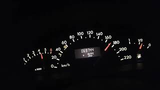 Mercedes-Benz A140 W168 Top Speed