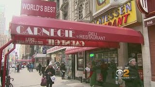 Carnegie Deli Closing