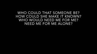 Annie, Something Was Missing (with lyrics)