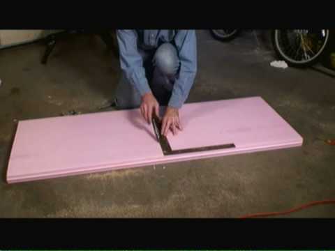 Install Insulated Attic Door Opening Install Insulated Attic Door Opening