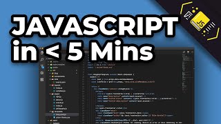 Learn JAVASCRIPT in 5 MINUTES // JavaScript Tutorial for Beginners [ 2021 ]