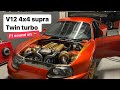 Tuning the million dollar V12 supra awd twin turbo on the dyno..