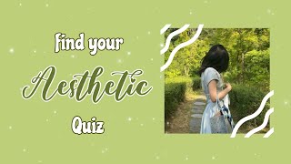 find your aesthetic quiz ☁️🌷  | Inthebeige