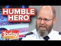 Hero paramedic stops ambo to save man from burning home | Today Show Australia