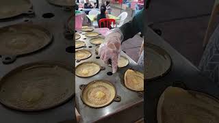 Apam Balik (Malaysian pancake) แพนเค้กมาเลเซีย at Jalan Alor Food Street #shorts #malaysia #dessert