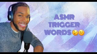 ASMR Trigger Words for relaxation ✨