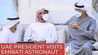 UAE President visits Emirati astronaut Sultan Al Neyadi