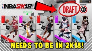 THESE THINGS NEED TO BE IN NBA 2K18 MyTEAM.......