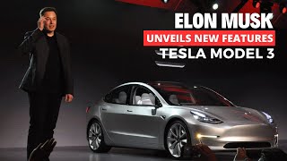 Elon Musk Unveils New Features On the 2024 Tesla Model 3!