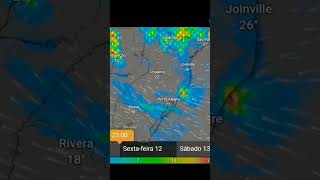 MUITA ATENÇÃO REGIÃO SUL #chuva #riograndedosul #clima #tempo #previsãodotempo #alerta #cli #brasil