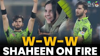 W - W- W | Shaheen Afridi on Fire | Multan vs Lahore | Match 34 Final | PSL 8 | MI2A