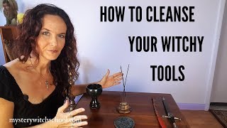 How to cleanse and consecrate your Wiccan tools