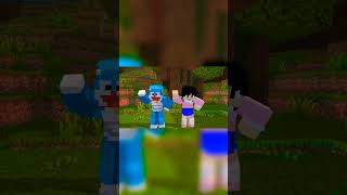 Minecraft Shizuka dance Doraemon and cheat Nobita | Minecraft animation |#virel #meme #shorts #dance