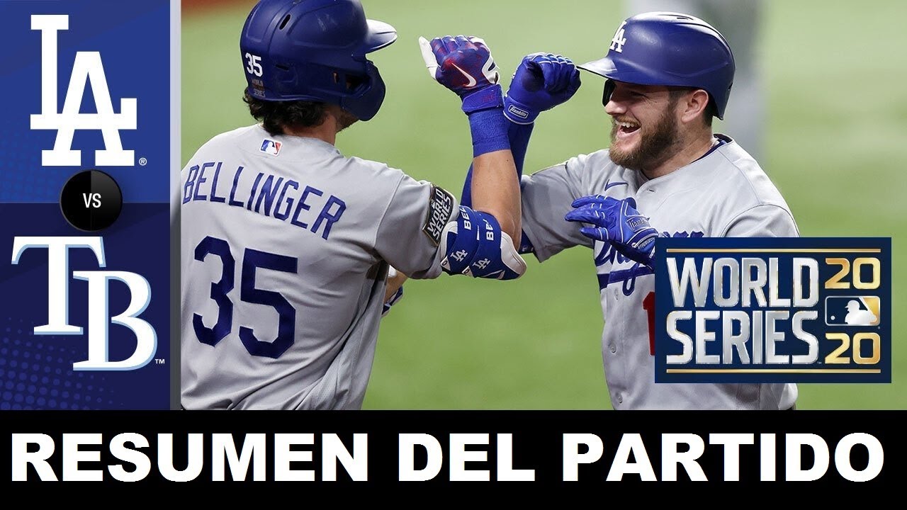 (Juego 5) Rays Vs Dodgers - MLB Serie Mundial 2020 - Resumen Del ...