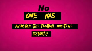 Football goals (football quiz)