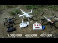 Test drone mjx bugs 5w 4k - Syma x8pro - Syma x8hw