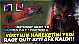 YÜZYILIN OUTPLAYİNİ YEDİ !! RAGE QUİT ATTI !! BENİ TİLT ETME YAZMA DİYOR :D | Ogün Demirci