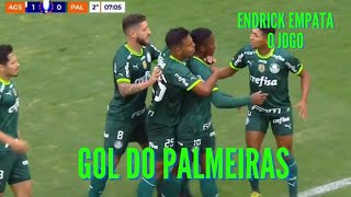 Gol do Palmeiras | Endrick Faz a Diferença | Palmeiras x Água Santa | Paulistão 2023