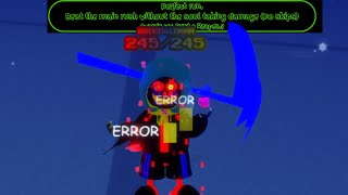 Reaper error sans showcase