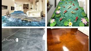 Hướng Dẫn Thi Công Sơn Epoxy 3D Chuẩn: Kỹ Thuật Hệ Lăn vs Tự San Phẳng & Mẹo Trang Trí