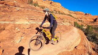 The coolest mountain bike trail in Sedona.