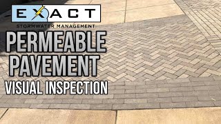 Stormwater BMP: Permeable Pavement - Visual Inspection