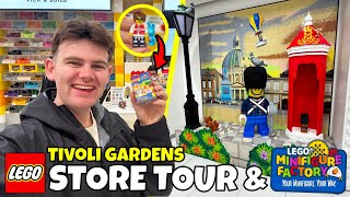 LEGO Store Shopping \u0026 Minifigure Factory in Denmark | Tivoli Gardens Store Tour