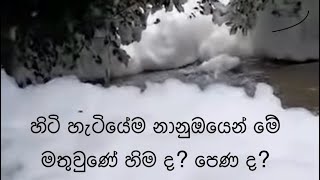 නානුඔයෙන් අරුම පුදුම ලෙස පෙණ මතුවෙයි