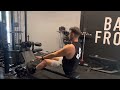 underhand grip cable row