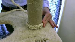 Climb-It Cat: DIY How to Refurbish/Restore a Cat Tree \u0026 Scratching Post