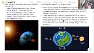 Relationship Between Astronomical, Environmental, and Biological Rhythms