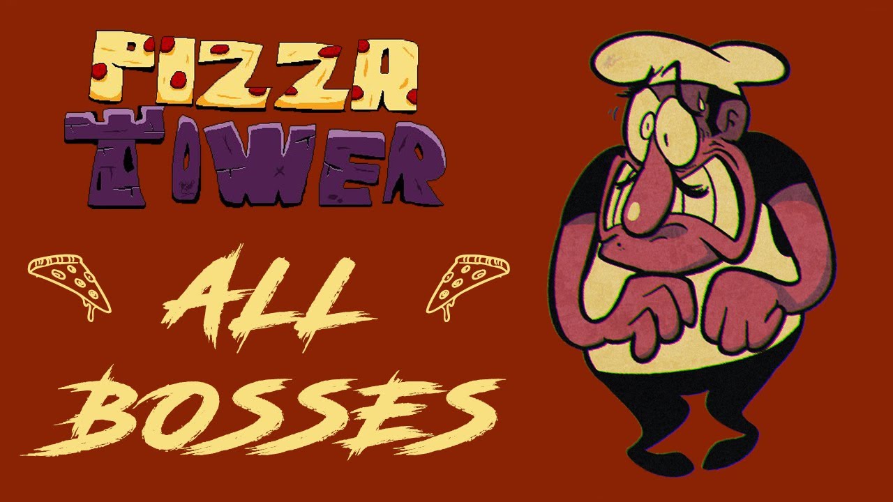 Pizza Tower: All Bosses & Ending (No Commentary) - YouTube