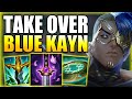 HOW TO COMPLETELY TAKE OVER THE JUNGLE BY ABUSING BLUE KAYNS SPEED! Gameplay Guide League of Legends