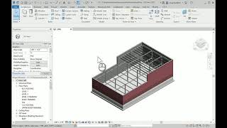 Commercial Wall Properties and Adding a Wall on Column Line 3