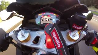 Aprilia RS660 Acceleration 100-200 km/h + Top Speed