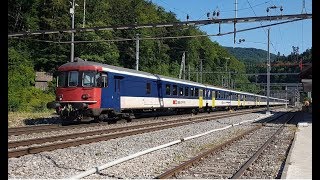 Trafic ferroviaire à Effingen/Bahnverkehr in Effingen