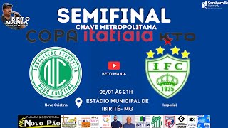 Copa Itatiaia Novo Cristina x Imperial  SEMIFINAL