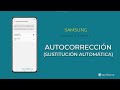 Autocorrección - Teclado Samsung [Android 11 - One UI 3]