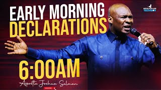 6AM MORNING CRY PROPHETIC PRAYER DECLARATION WITH APOSTLE JOSHUA SELMAN