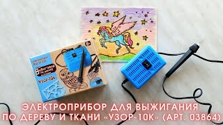 Электроприбор для выжигания по дереву и ткани «Узор-10к» (арт. 03864) от Десятого королевства