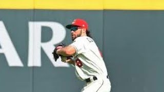 Charlie Culberson Saves Game With Huge Throw out At The Plate.