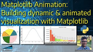 Interested in creating dynamic and animated data visualization with Matplotlib in python?