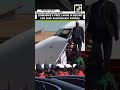 Zimbabwe's President Emmerson Mnangagwa arrives in Beijing for WWII anniversary parade