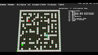 Influence Maps Algorithm Expansion