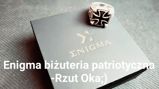 Enigma sygnet husarii i zawieszka z orłem Zygmunta Starego - Rzut Oka;)