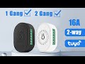 SMATRUL  After-sales video :  2gang 1 way Wiring diagram and 2gang 2way Wiring diagram