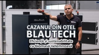 Cazanul din oțel BlauTech – Eficiență și sustenabilitate cu biomasă nelemnoasă