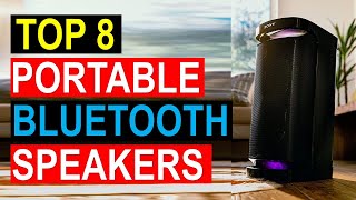 ✅Best Portable Bluetooth Speakers in 2022 | Top 8 Best Portable Bluetooth Speakers Reviews in 2022