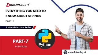 Python Strings Explained | Python Interview Series Part 7 | Strings in Python Tutorial & Questions